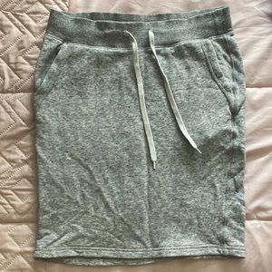 UNIQLO Bodycon Sweatskirt